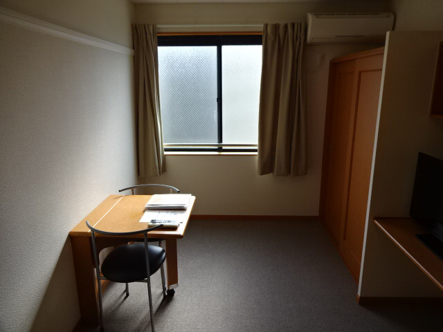 レオパレス西はりまの寝室