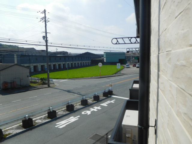 レオパレス末政のバルコニー