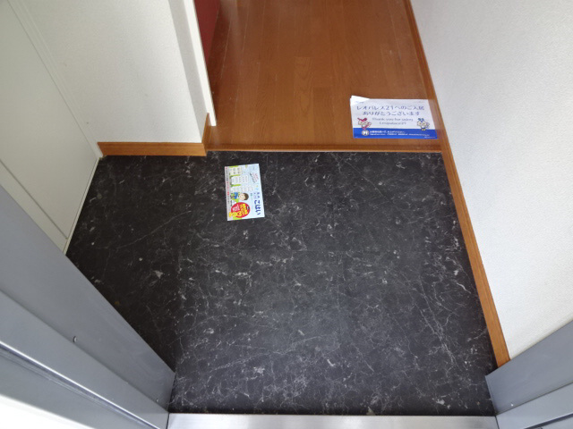 レオパレスアリビオの玄関