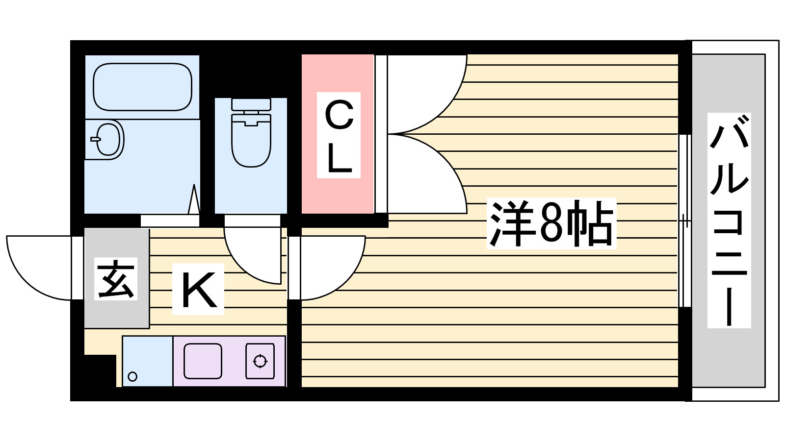 レオパレス嘉寿ＨＩＭＥＪＩの間取り