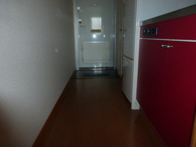 レオパレスさくらＡの玄関