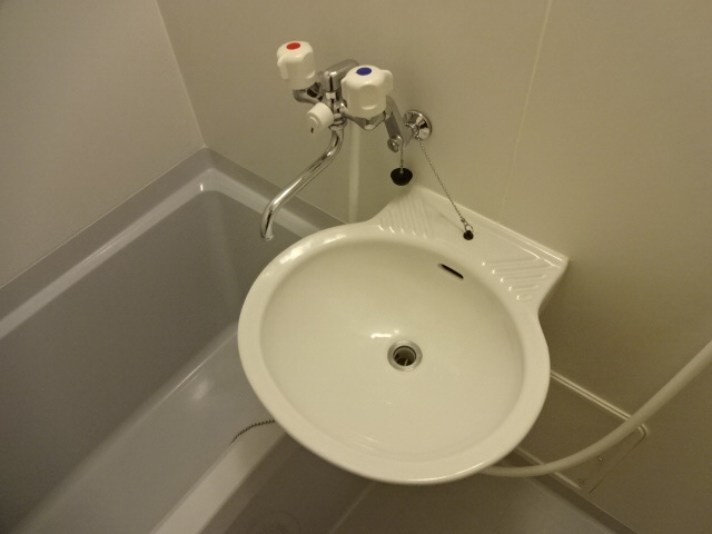 レオパレスリバーサイド　光の洗面所