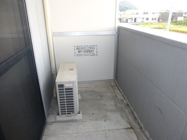 アビタシオン朝日のバルコニー