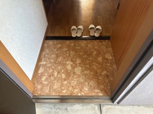 ラベンダー　ハイツの玄関