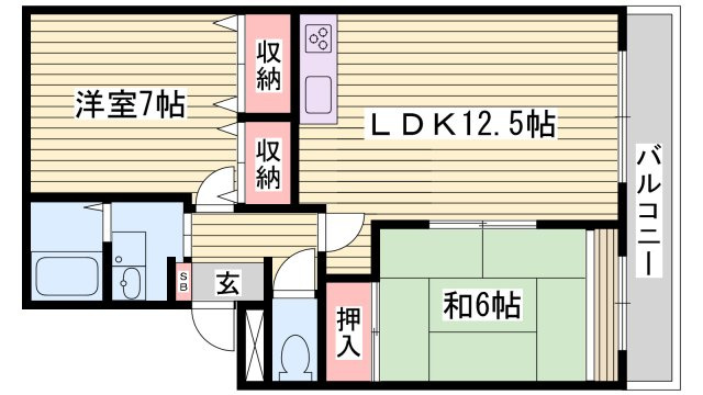レジデンスコート東山の間取り