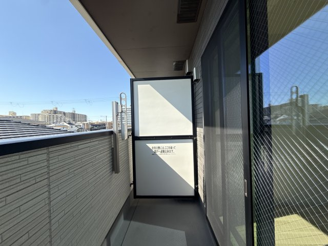 プレッソ　東加古川　Ⅱのバルコニー