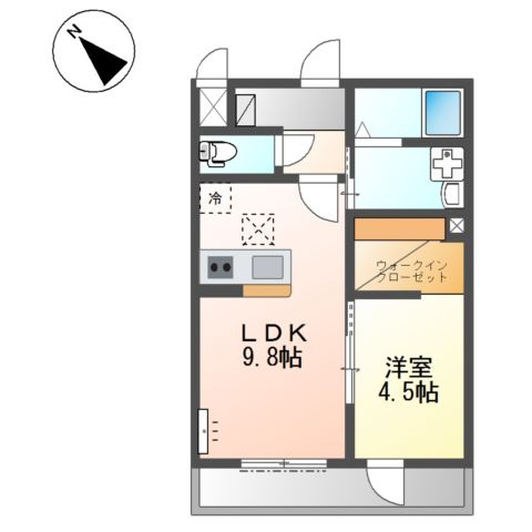レジーナ・彩の間取り