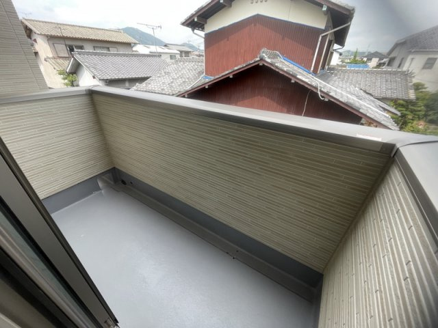 アンソレイユⅢのバルコニー
