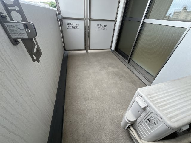 クレール姫路のバルコニー