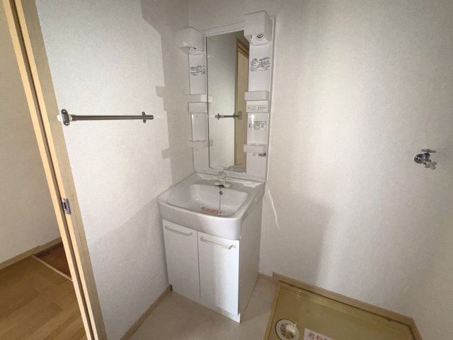 エルディム松本の洗面所