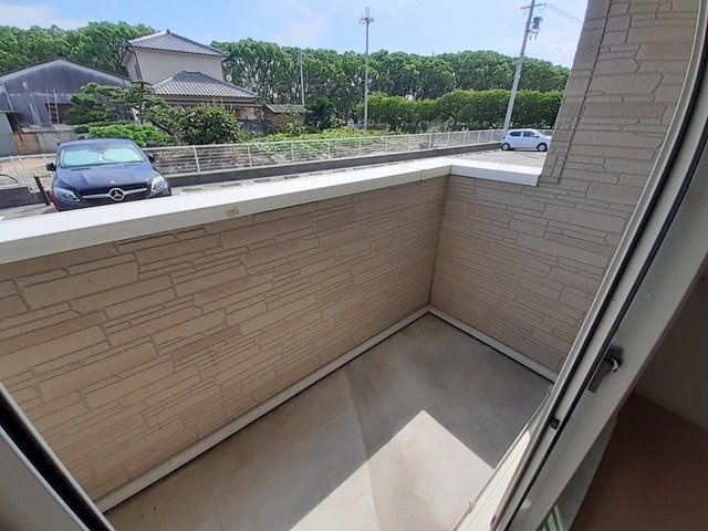 グランツ　メゾンⅡのバルコニー