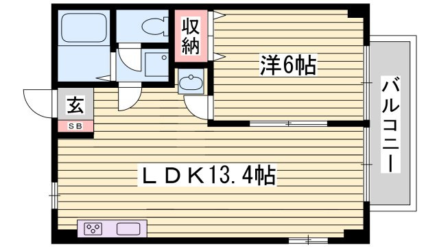 ファミィール町田の間取り