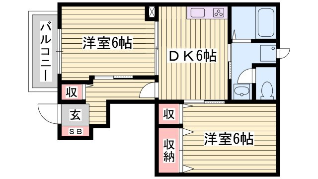 レジデンス東蒲田の間取り