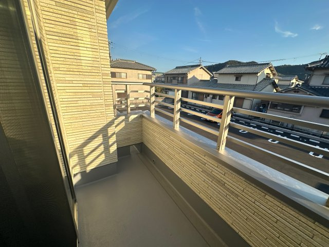 メゾン・カルムＢのバルコニー