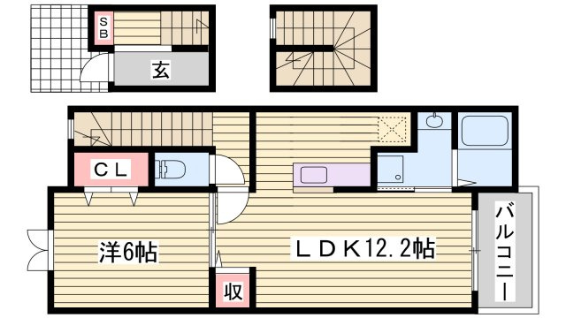ポエム・ひまわりの間取り