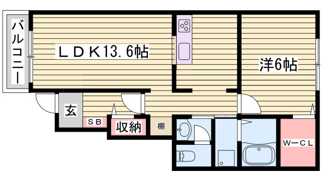ポルトボヌールの間取り