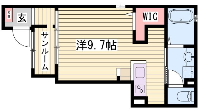 アネモスヒルズ姫路早瀬Ⅱの間取り