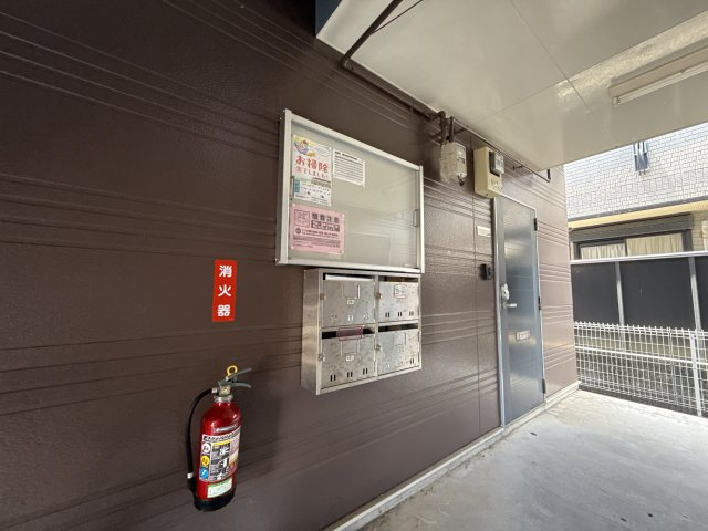レジデンス北新在家のエントランス
