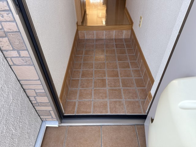 サンフローラＢの玄関