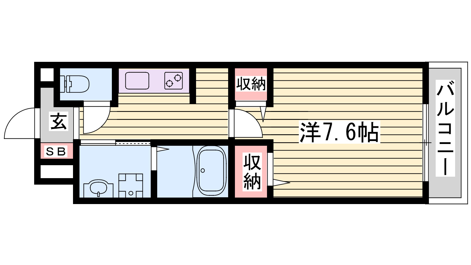 ソラナの間取り