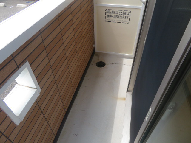 ドゥー・ファミーユⅡのバルコニー