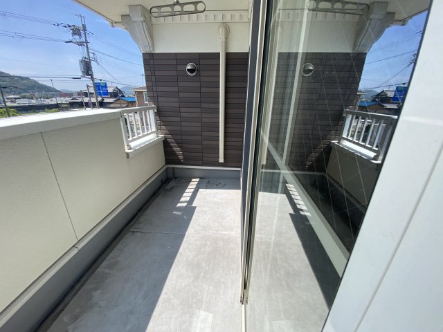 オアシス上ノ茶屋のバルコニー