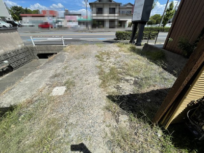 【外観】 | 四日市西松本町1棟店舗S | 裏口部分です。