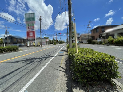 【周辺】 | 四日市西松本町1棟店舗S | 松本街道沿い