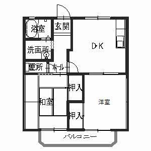 アコーデリア元禄の間取り