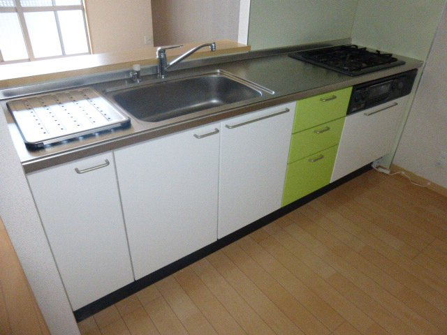 カーサトレスA棟のキッチン