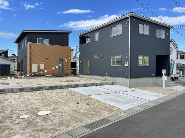羽生市上新郷第４　の外観|４号棟現地外観（2023年10月10日）撮影