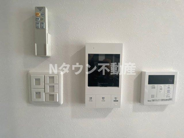 【セキュリティ】 | パークゲート栄白川 | モニター付きインターフォンです。