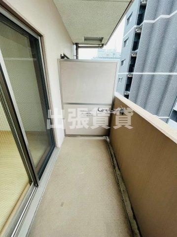 リアライズ代官町のバルコニー