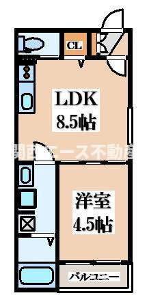 【間取り】 | F asecia Rumina
