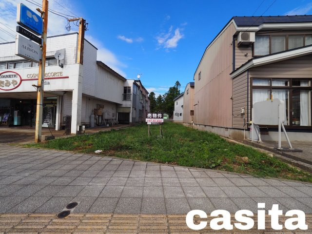 【外観】 | 【建築条件なし】大仙市大曲須和町 南北両面道路の土地物件