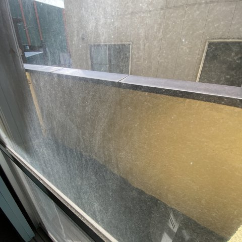 ハイツセザールのバルコニー