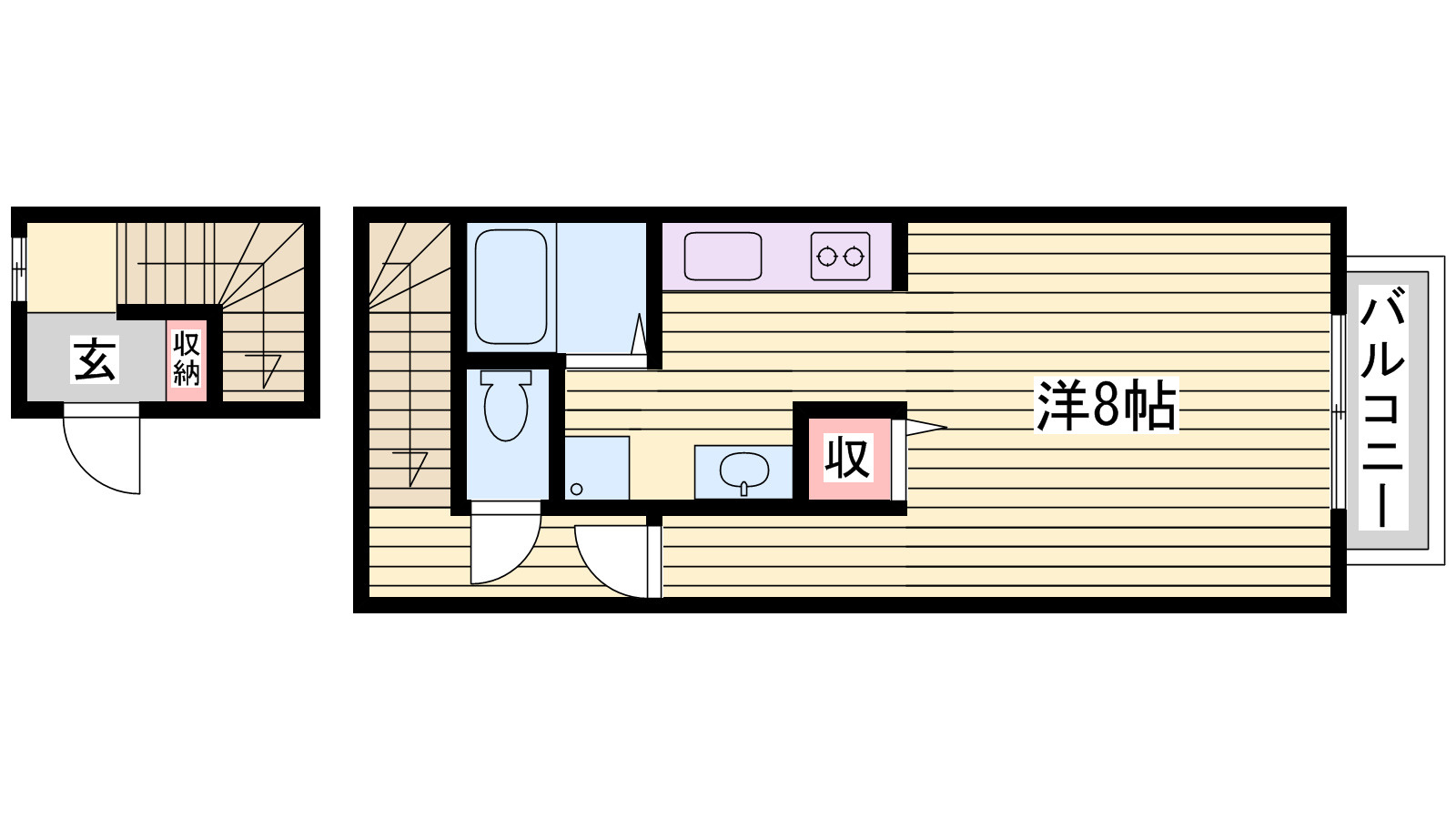 カルム・モリの間取り