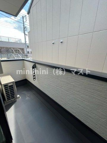 シナジーコート大正泉尾のバルコニー