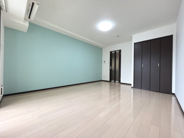 アクセントクロスがおしゃれです。