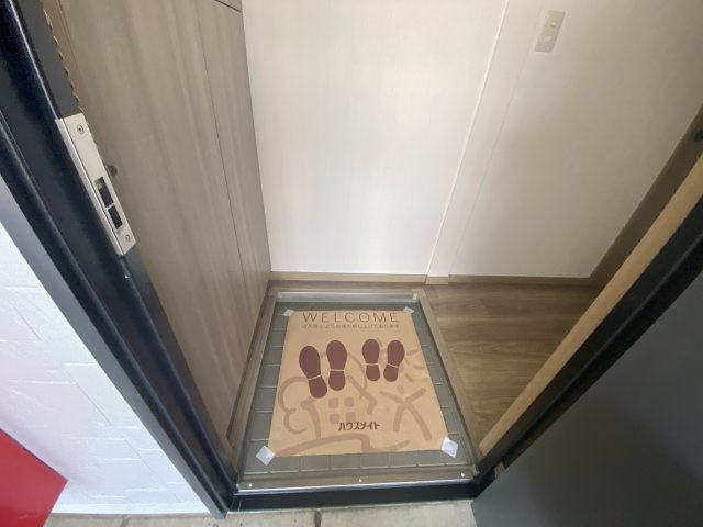 サンビレッジ阿成の玄関