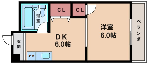 【間取り】 | 西田辺ハイツ
