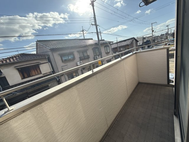 マーリンキードムⅡのバルコニー