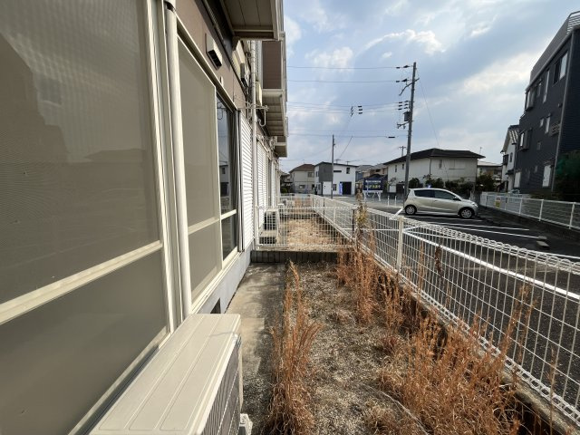 サンライフ森の西Ｂ棟のバルコニー