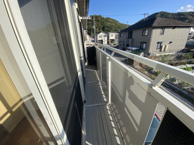 第二グリーンハイツのバルコニー