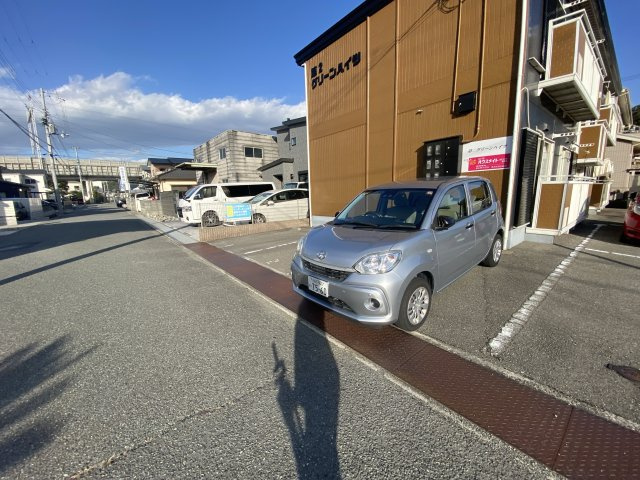 第二グリーンハイツの駐車場