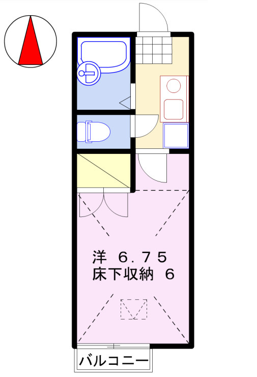 ナイスワン青山Ⅳの間取り