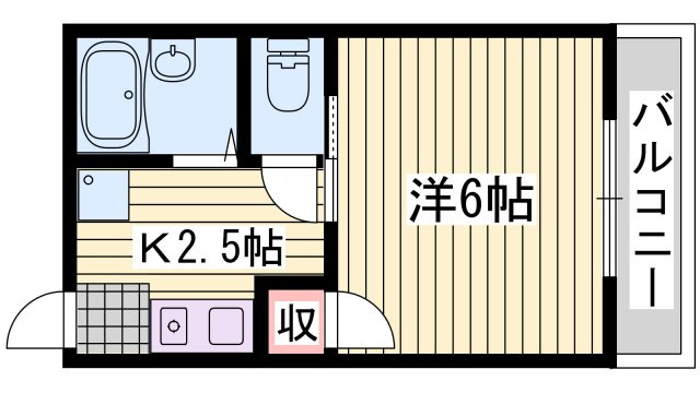 メゾン・ド・ブランシェの間取り