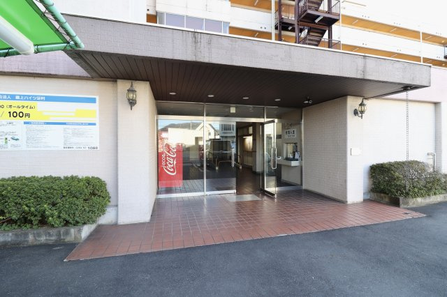 最上ハイツ足利のエントランス