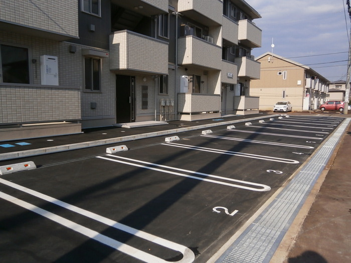 さくらガーデンの駐車場