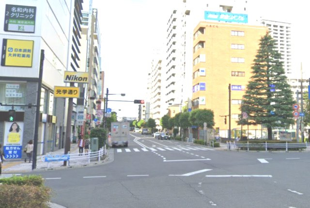 大井町駅前三井ビルの周辺